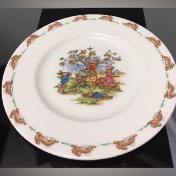 Vintage Royal Doulton Bunnykins Plate/bowl/cup Set for children. Made in England - Picture 2 of 6